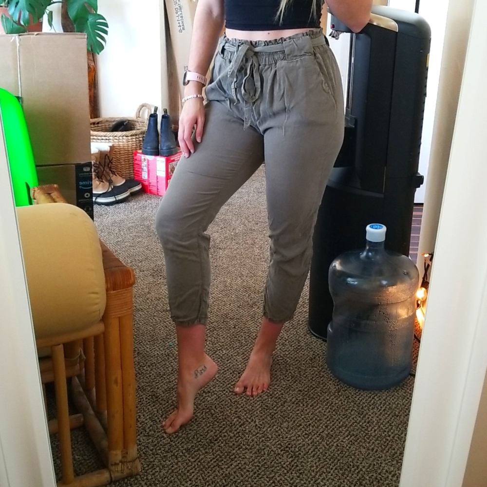 Olive Jogger Pants